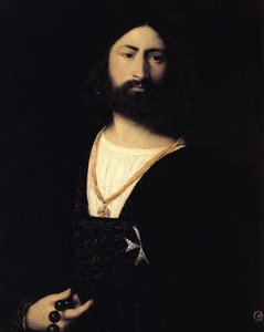 Ridder van de Orde van Malta door Tiziano Vecelli